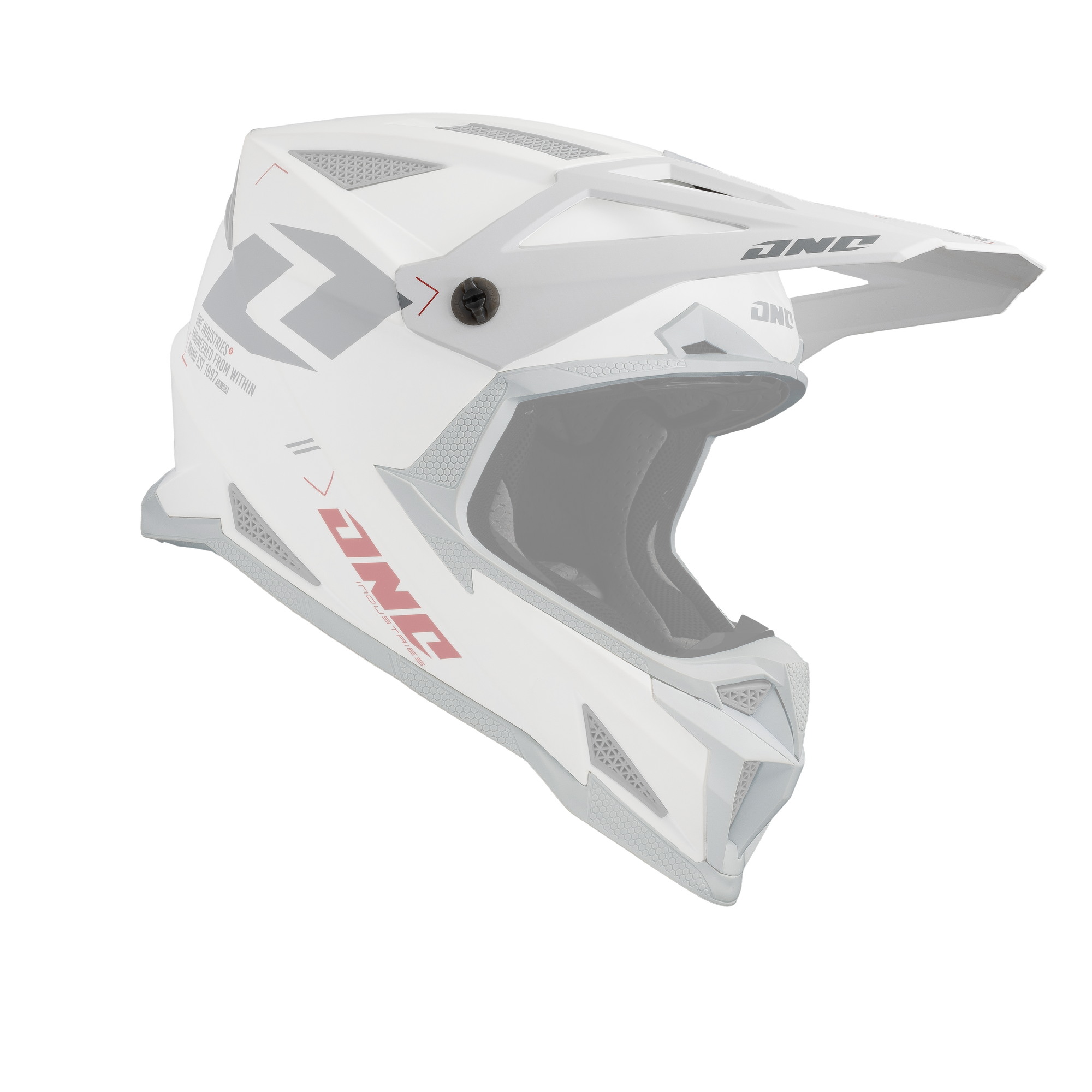 Replacement X-297 Visor Focus White Gray