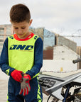 X -197 Youth Jersey - Neon Navy