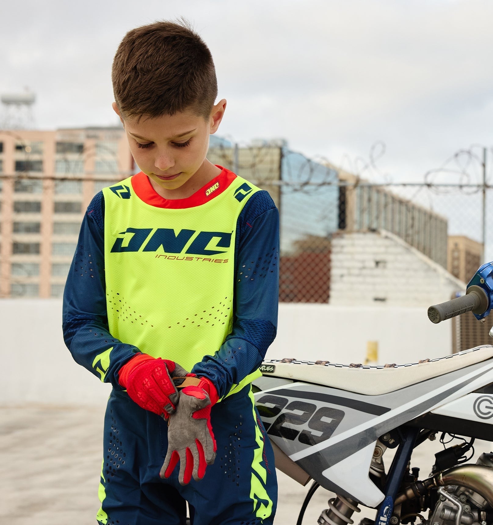 X-197 Youth Pant - NEON NAVY