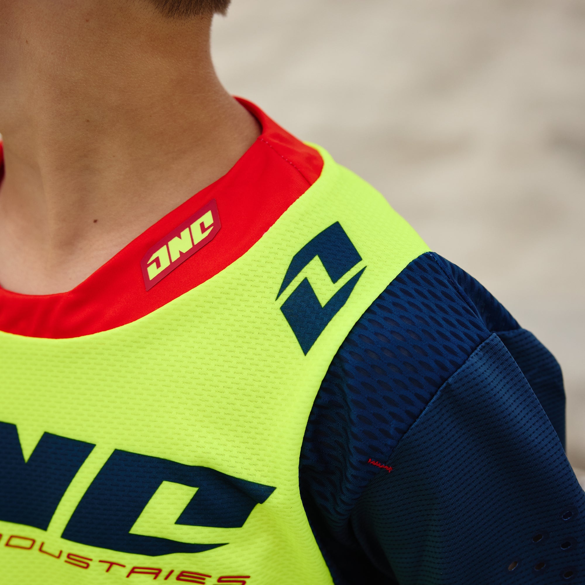 X -197 Youth Jersey - Neon Navy