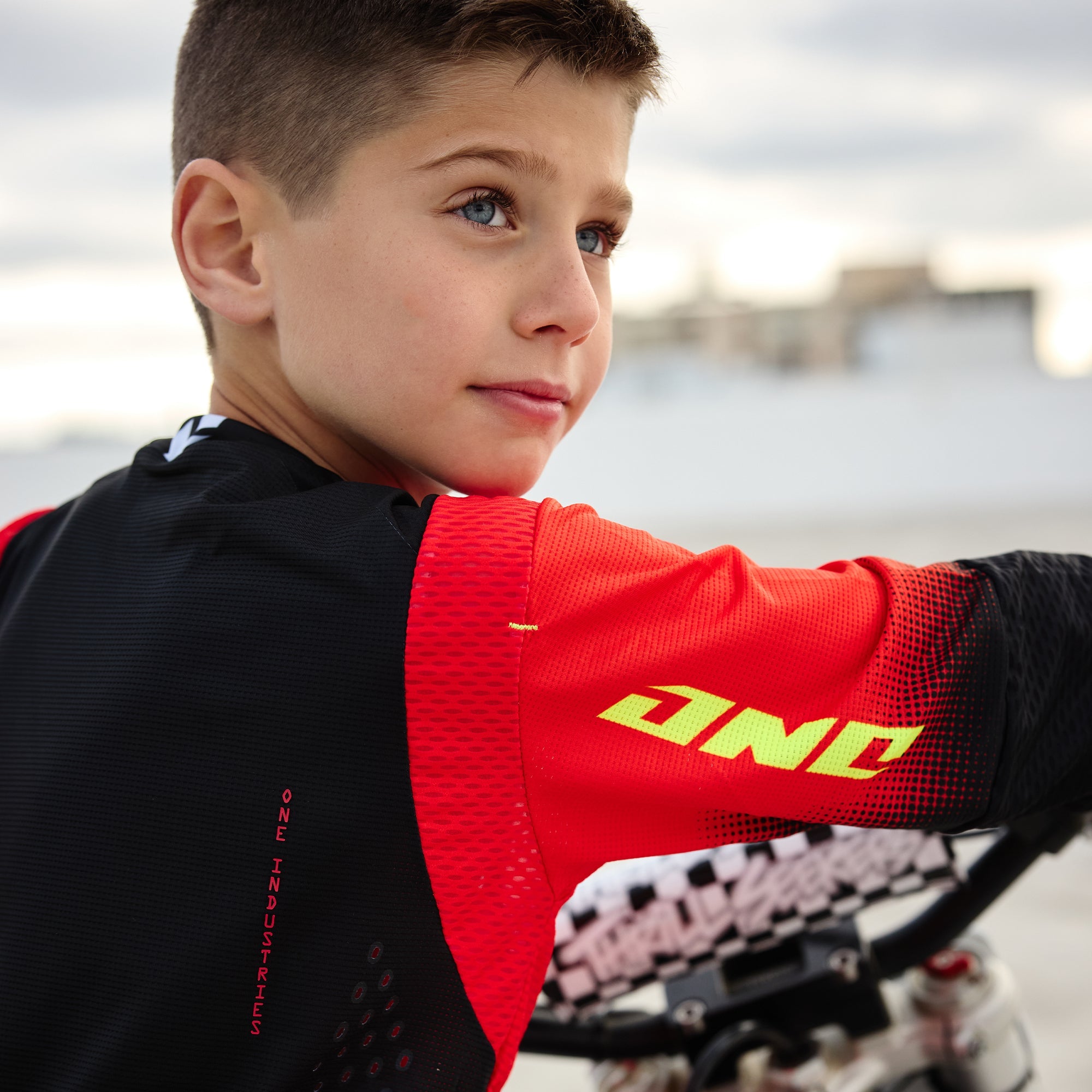 X -197 Youth Jersey - Scorch Red