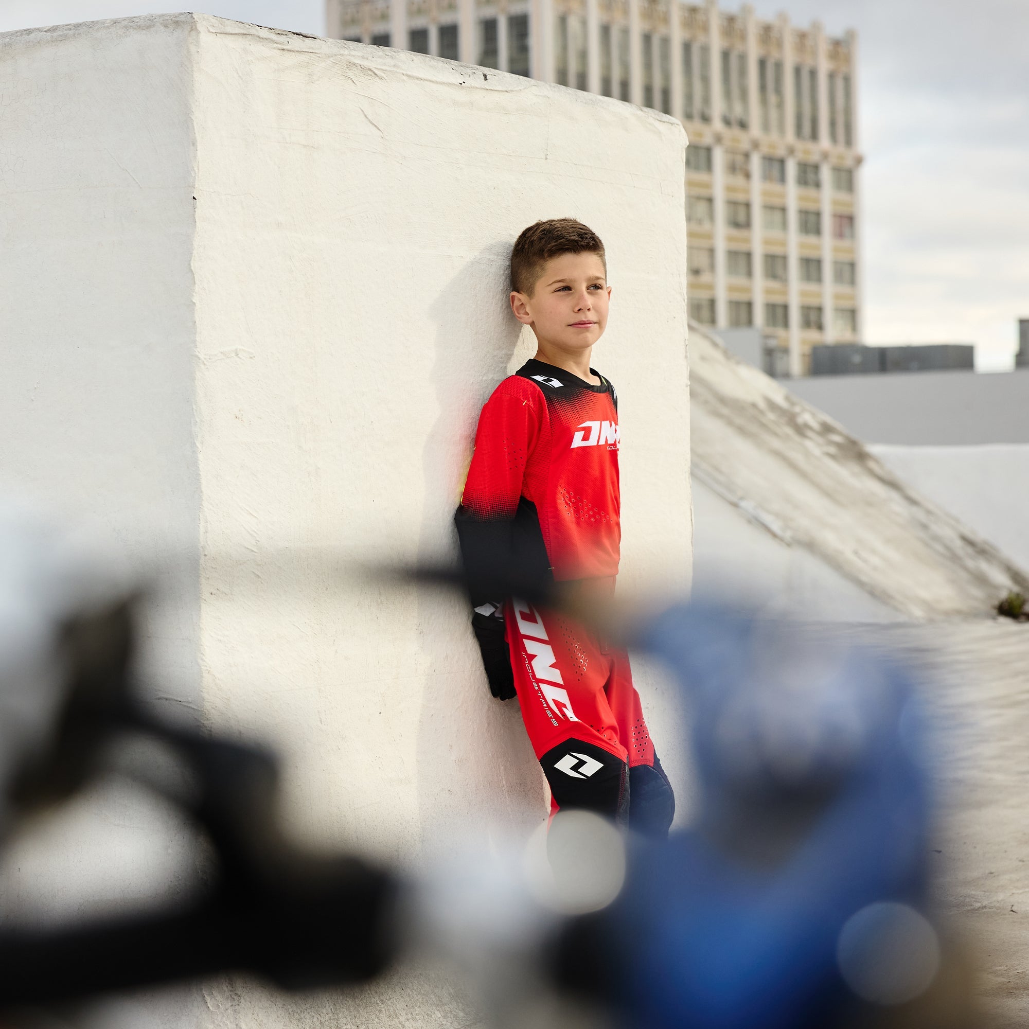 X -197 Youth Jersey - Scorch Red