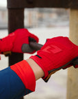 X -197 Youth Glove - stop red