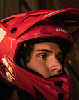 X -297 Helmet - Focus Electric Red