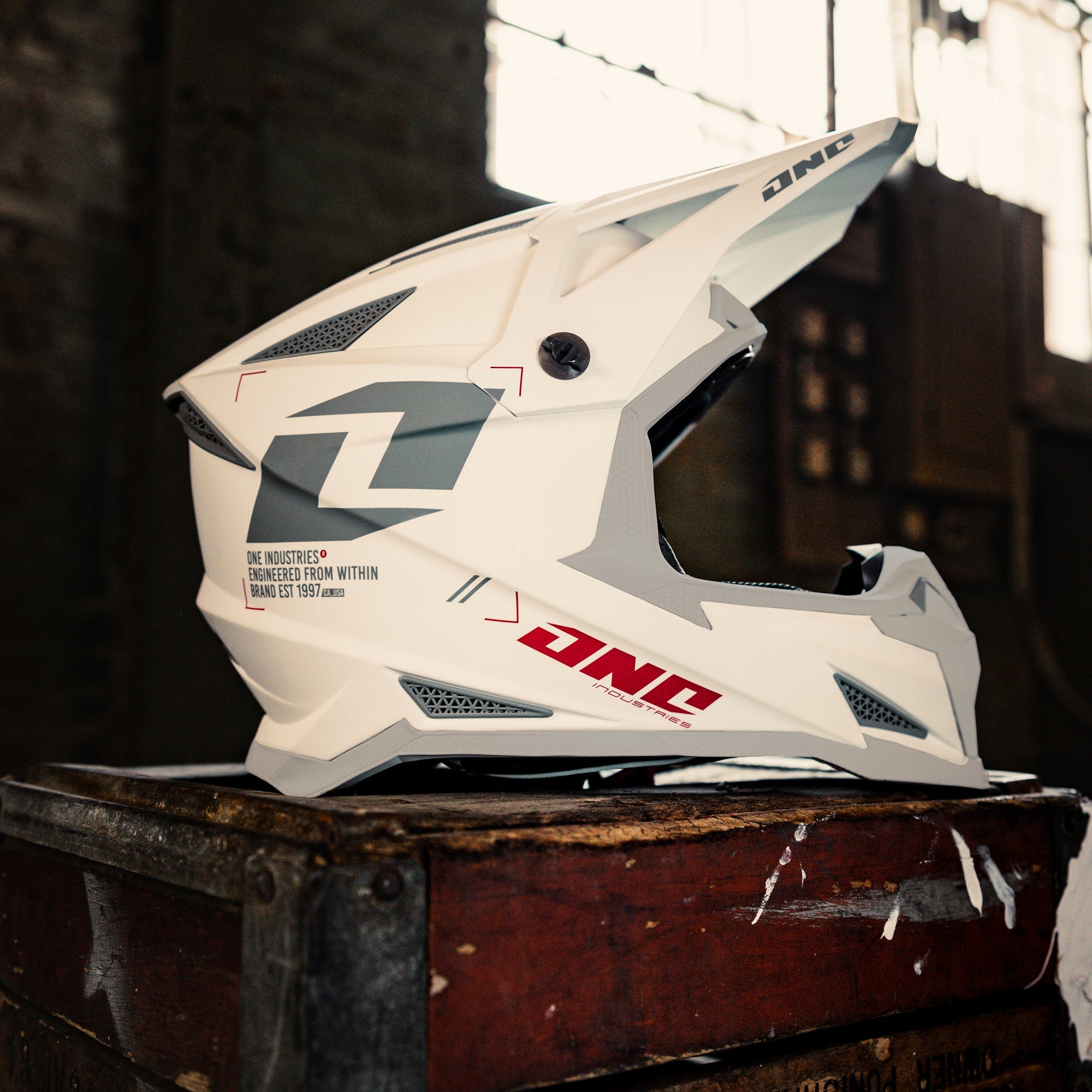 X -297 Helmet - Focus White/Gray