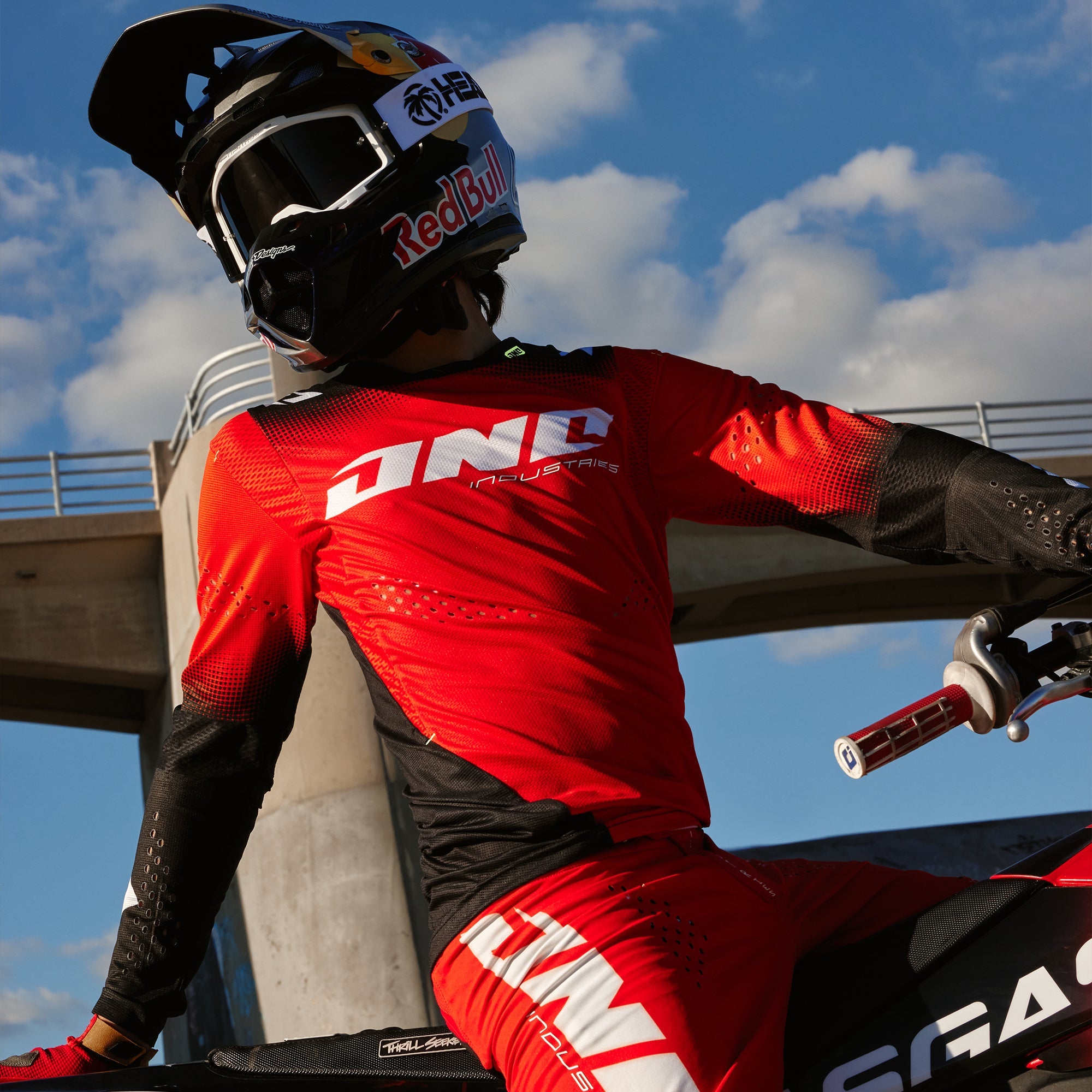 X -197 Jersey - Scorch Red