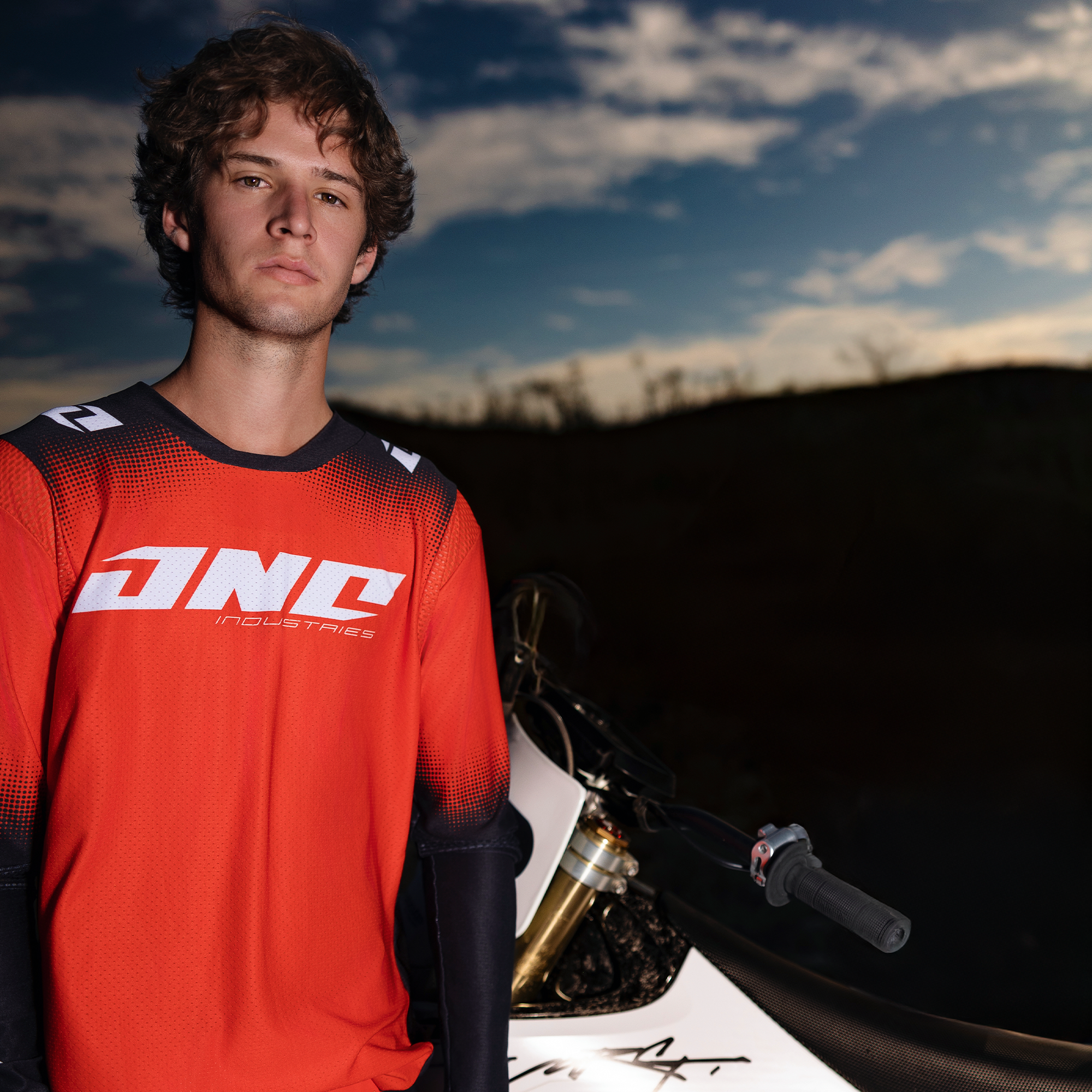 X -197 Jersey - Scorch Red