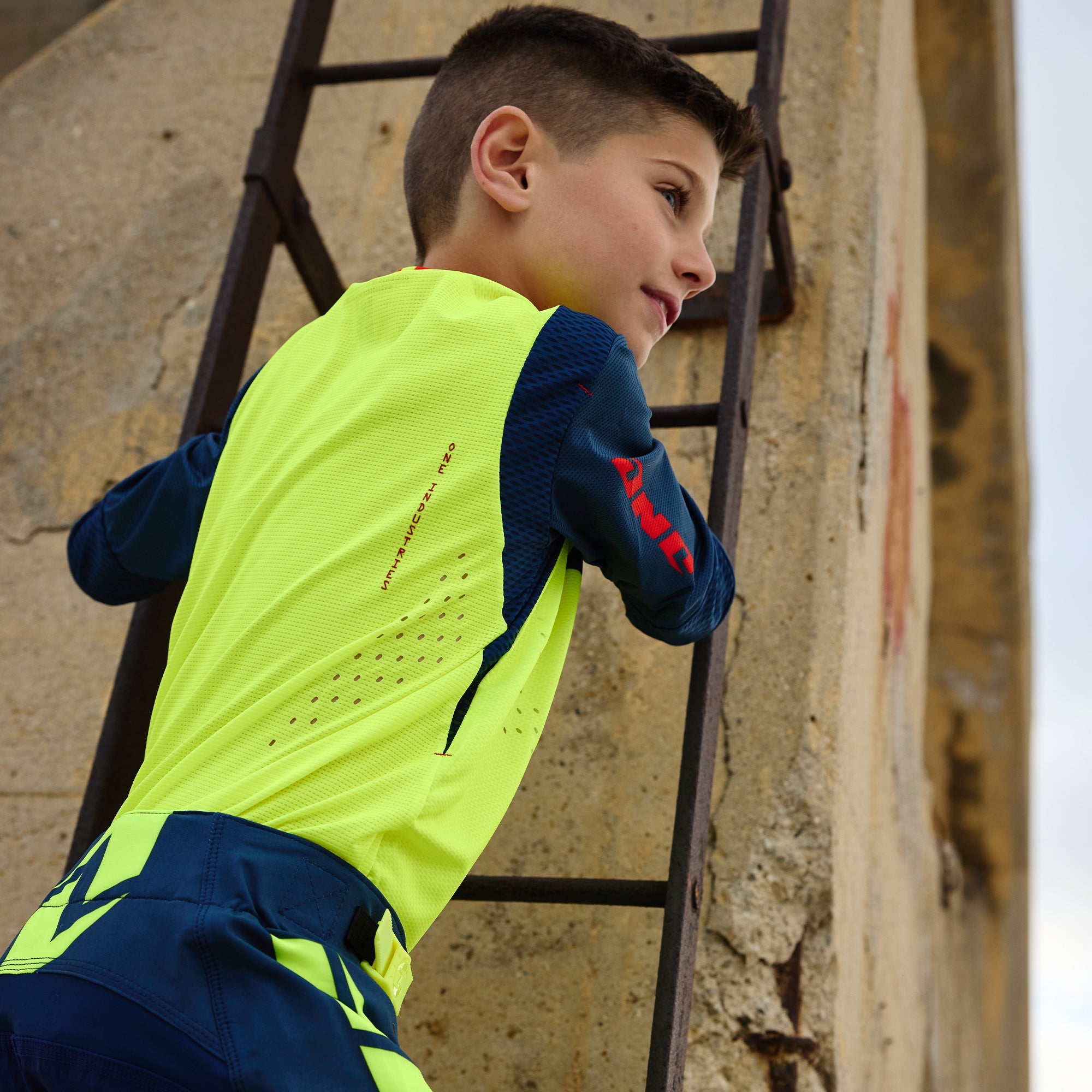 X -197 Youth Pant - Neon Navy